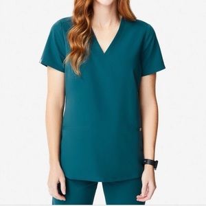 FIGS - Caribbean blue - Casma 3 pockets scrub top